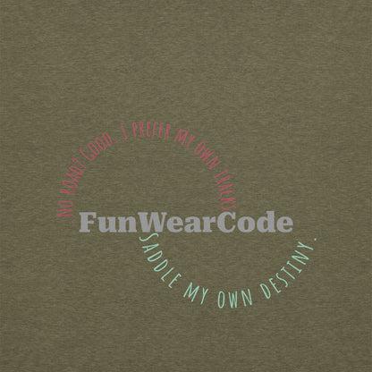 Camiseta vaquera clásica - Camiseta estilo americano para amantes de la diversión | FunWearCode