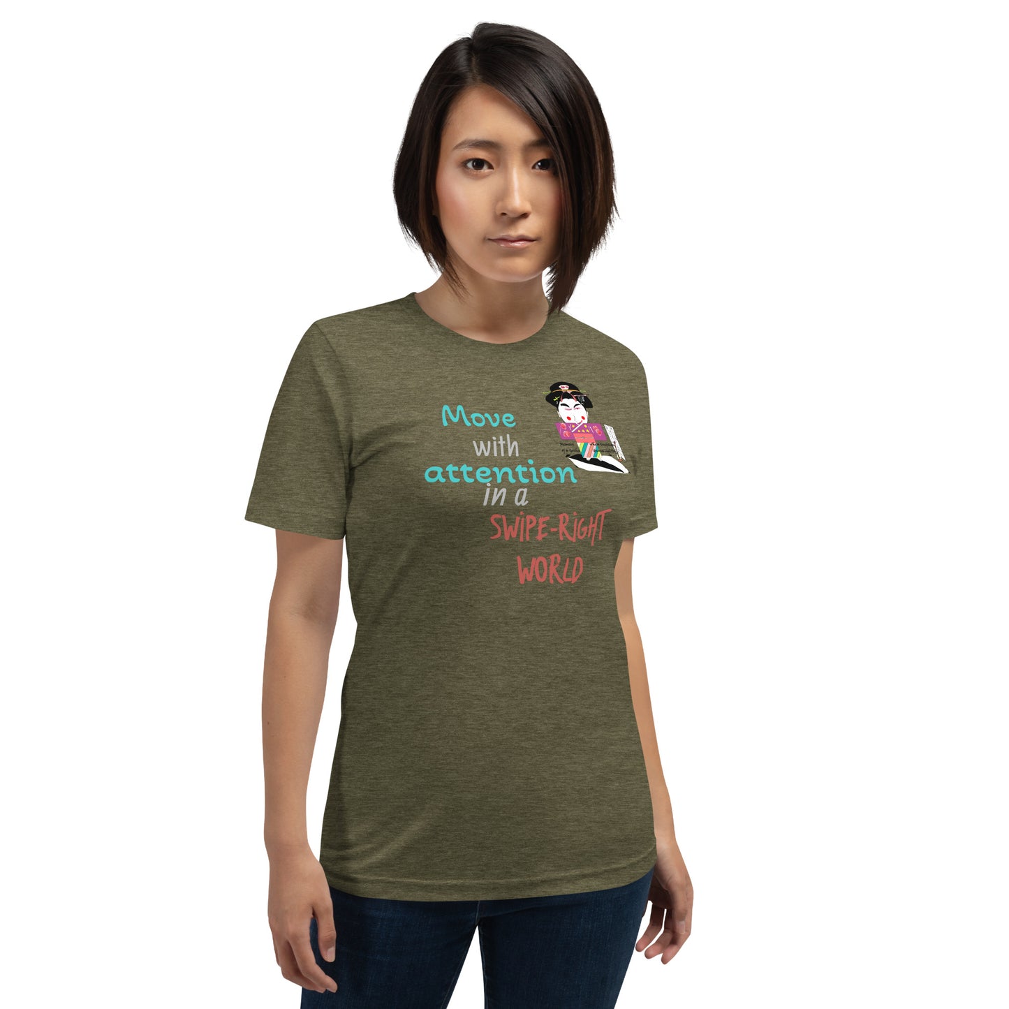 Camiseta unisex de geisha divertida - Camiseta icónica japonesa vintage | FunWearCode