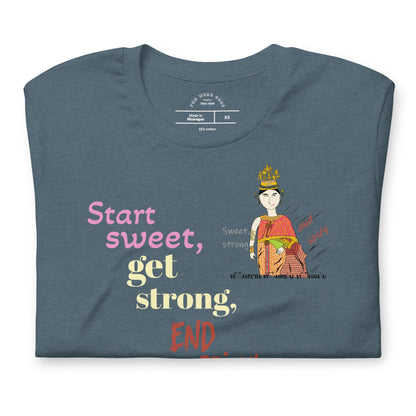 Camiseta divertida y suave - Camiseta con estampado de mujer tailandesa | FunWearCode