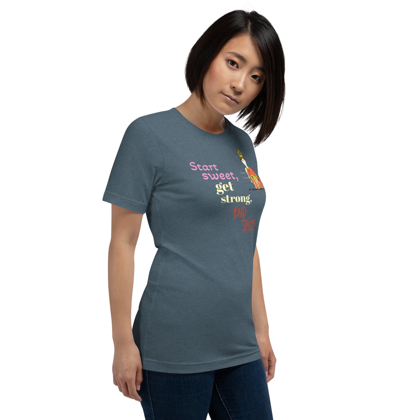 Camiseta divertida y suave - Camiseta con estampado de mujer tailandesa | FunWearCode