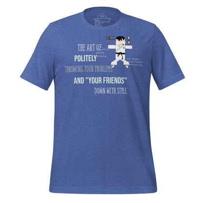 Camiseta auténtica de judo - Divertida camiseta gráfica de artes marciales | FunWearCode