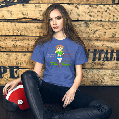 Camiseta vaquera clásica - Camiseta estilo americano para amantes de la diversión | FunWearCode
