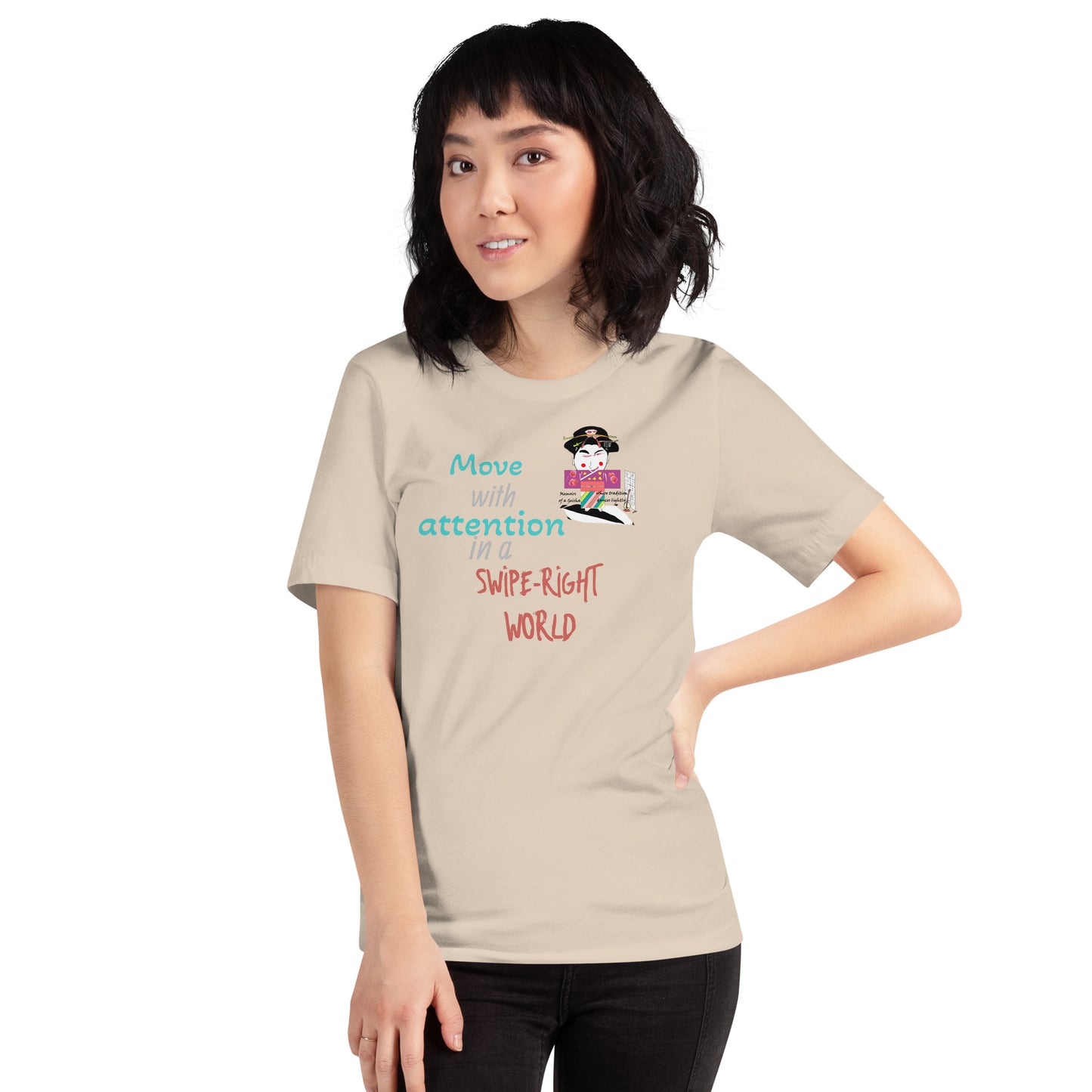 Camiseta unisex de geisha divertida - Camiseta icónica japonesa vintage | FunWearCode