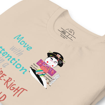 Camiseta unisex de geisha divertida - Camiseta icónica japonesa vintage | FunWearCode