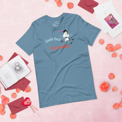 Camiseta con temática de judo para mujer: cómoda camiseta gráfica de artes marciales | FunWearCode