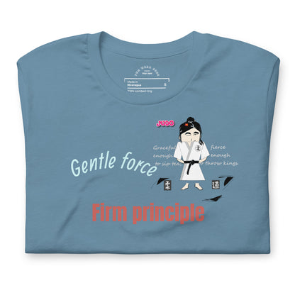 Camiseta con temática de judo para mujer: cómoda camiseta gráfica de artes marciales | FunWearCode