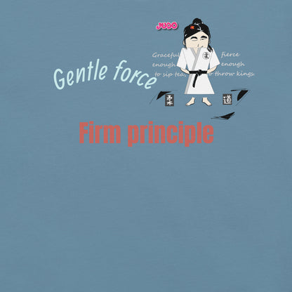 Camiseta con temática de judo para mujer: cómoda camiseta gráfica de artes marciales | FunWearCode