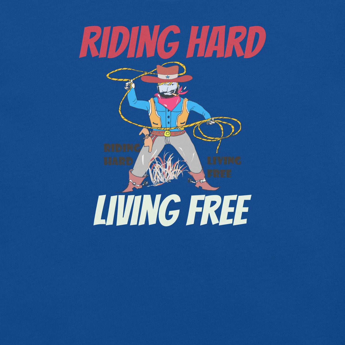 Cowboy Graphic Tee – Vintage Western Style T-Shirt | FunWearCode