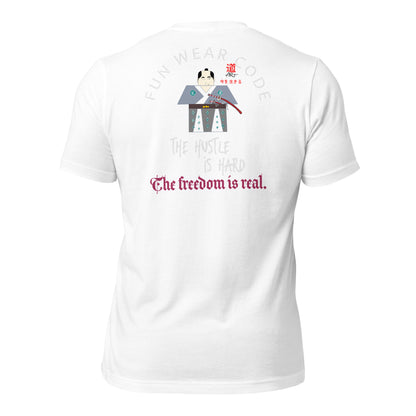 Camiseta unisex auténtica de artes marciales: Camiseta con gráfico de samurái estilo vintage | FunWearCode