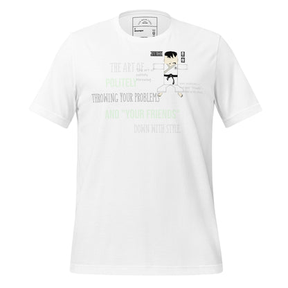 Camiseta auténtica de judo - Divertida camiseta gráfica de artes marciales | FunWearCode