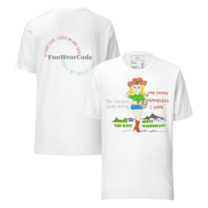 Camiseta vaquera clásica - Camiseta estilo americano para amantes de la diversión | FunWearCode