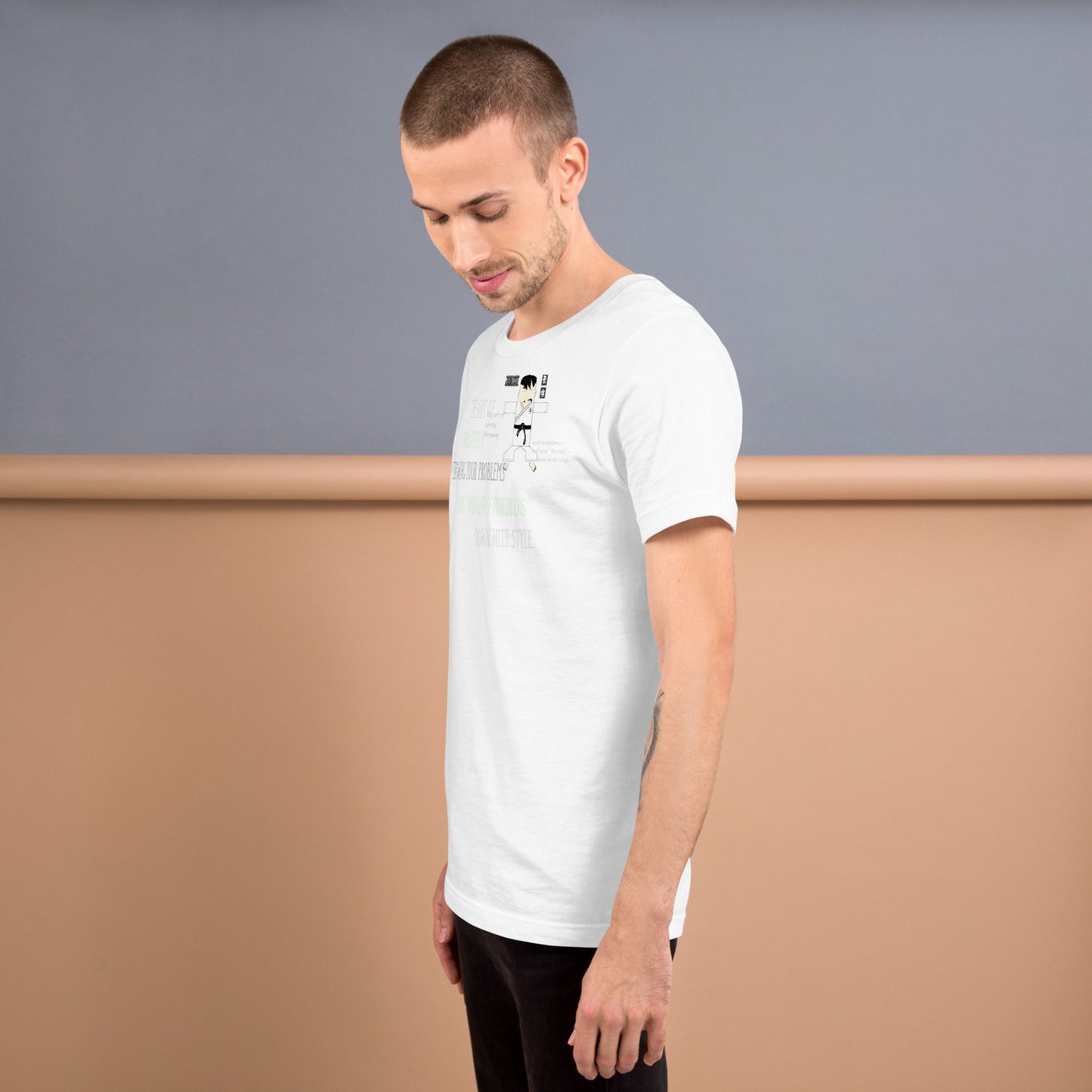 Camiseta auténtica de judo - Divertida camiseta gráfica de artes marciales | FunWearCode