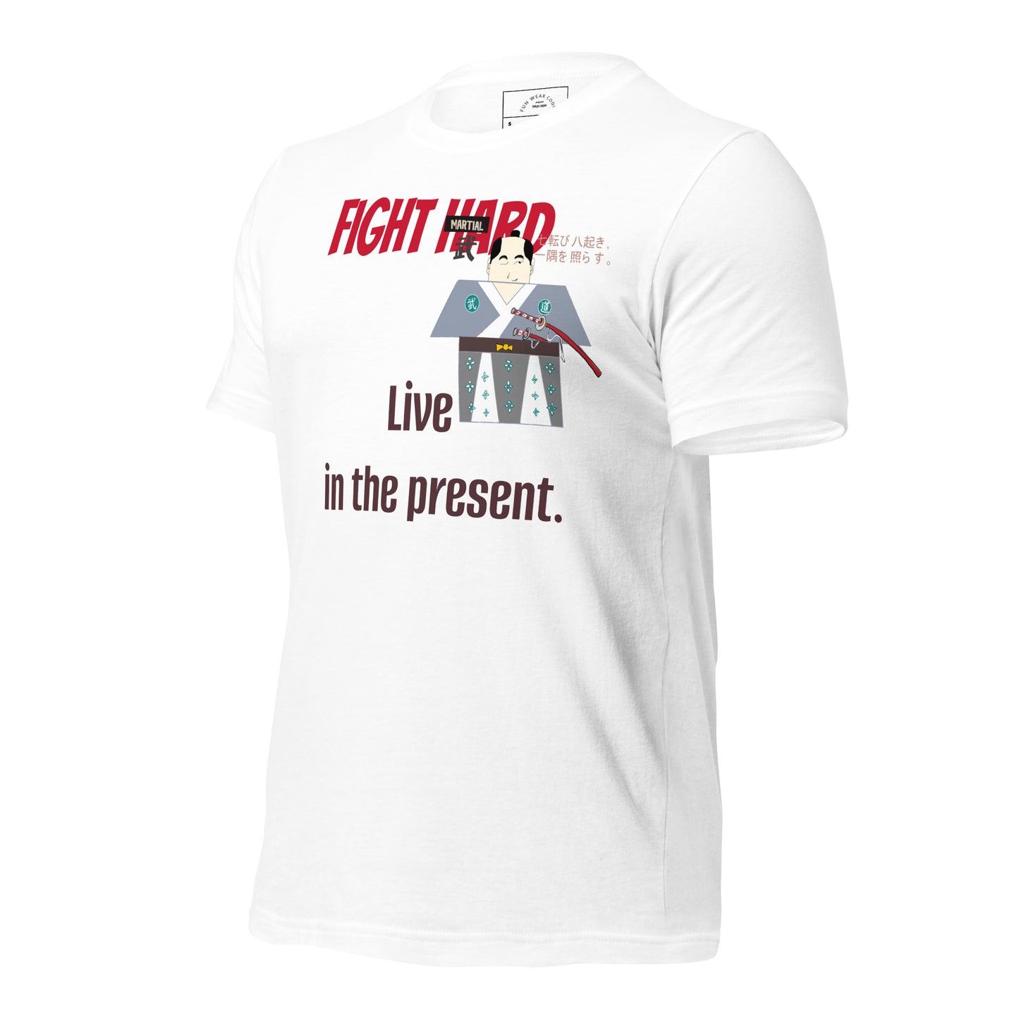 Camiseta unisex auténtica de artes marciales: Camiseta con gráfico de samurái estilo vintage | FunWearCode