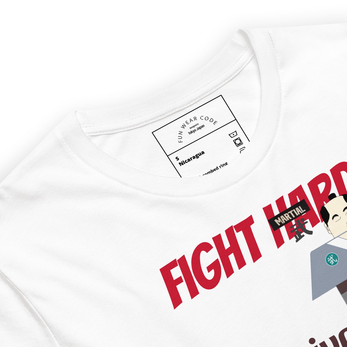 Camiseta unisex auténtica de artes marciales: Camiseta con gráfico de samurái estilo vintage | FunWearCode