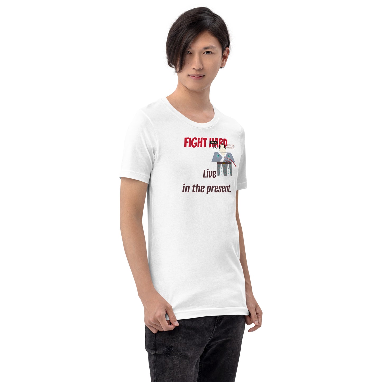 Camiseta unisex auténtica de artes marciales: Camiseta con gráfico de samurái estilo vintage | FunWearCode