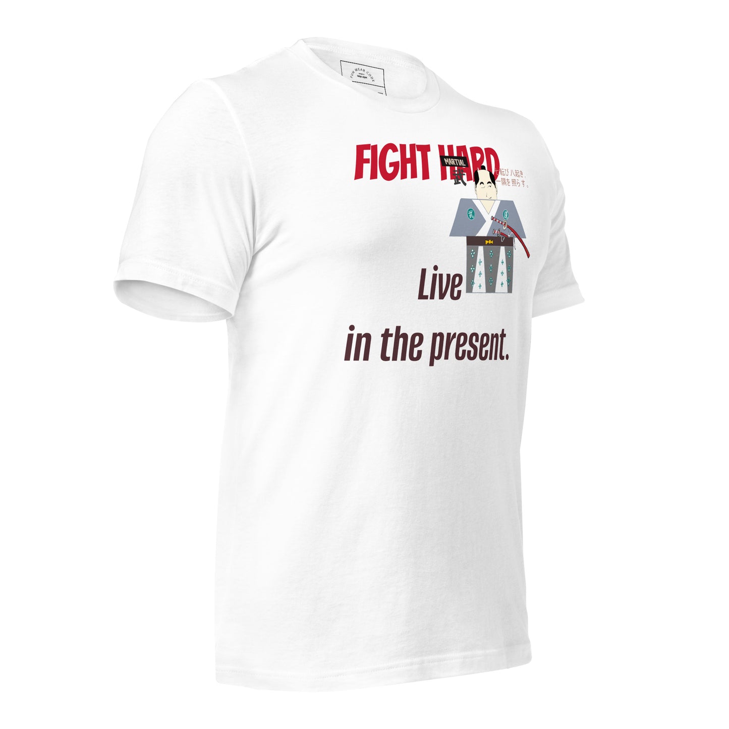 Camiseta unisex auténtica de artes marciales: Camiseta con gráfico de samurái estilo vintage | FunWearCode