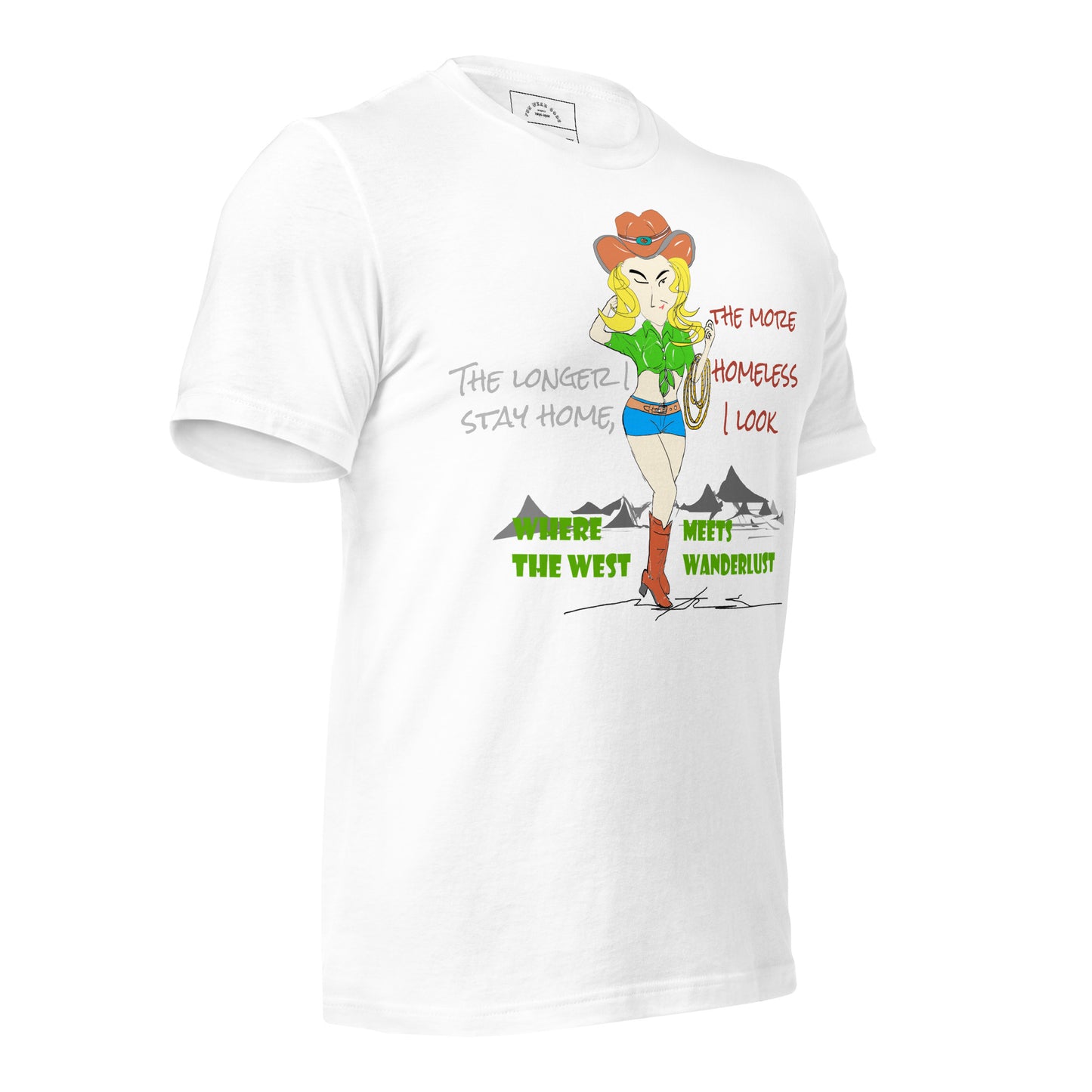 Camiseta vaquera clásica - Camiseta estilo americano para amantes de la diversión | FunWearCode