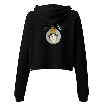 Sudadera corta moderna y acogedora para mujer: diseño tailandés icónico, atrevido y divertido | FunWearCode